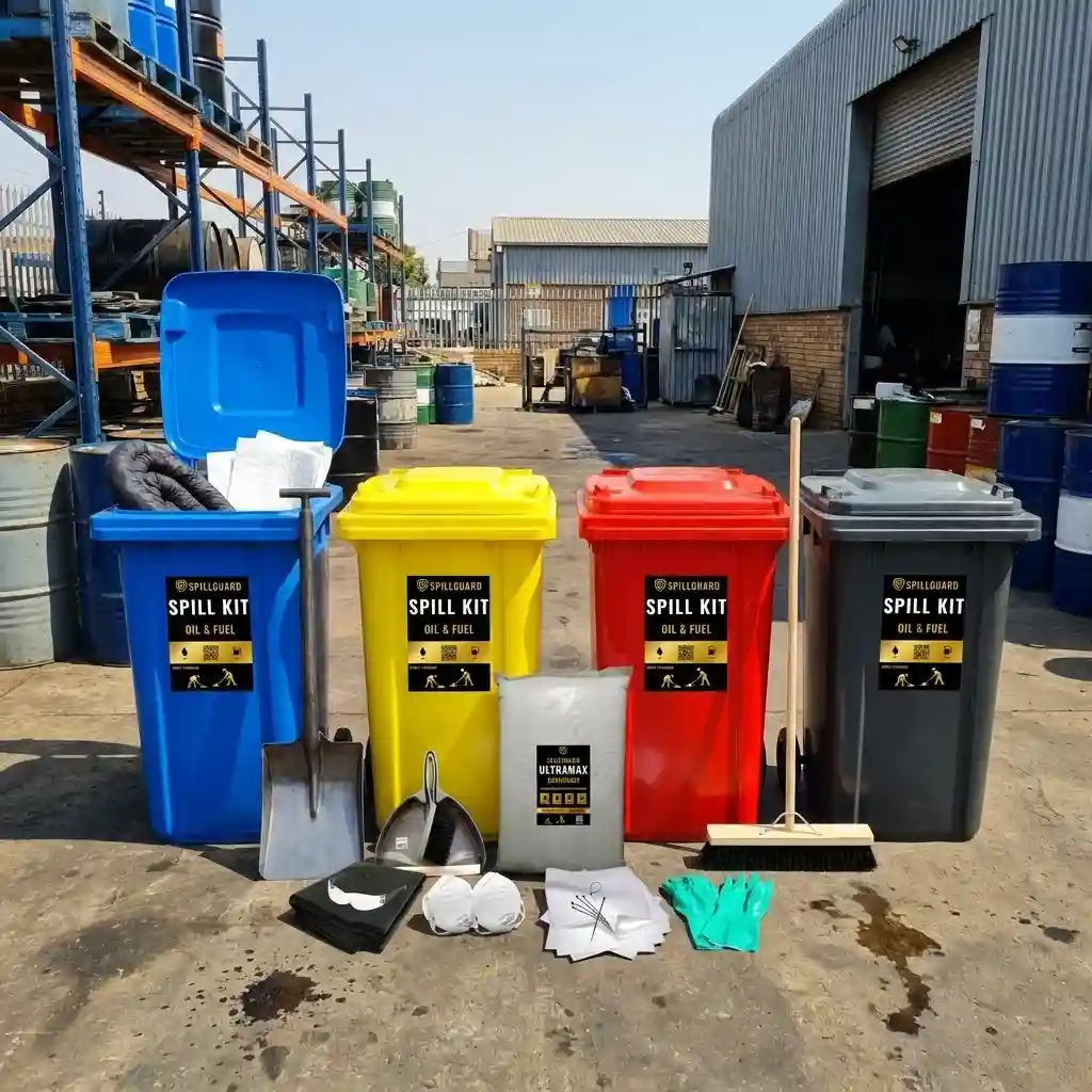 Spill kit supplies