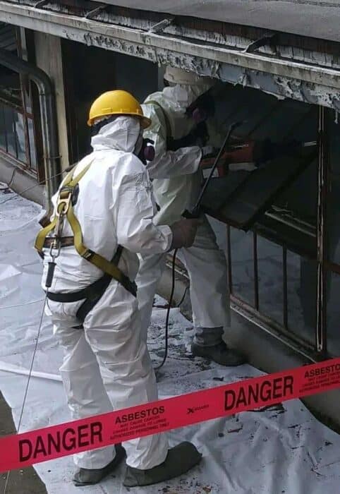 Asbestos demolition and disposal